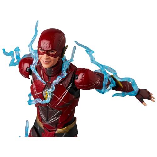 Medicom Toy MAFEX No. 243 THE FLASH ZACK SNYDER'S JUSTICE LEAGUE Ver. Non-scale Painted Action Figure, Approximately 160mm Tall