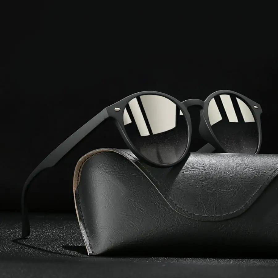 Fashion Classic Rotundity UV400 Sunglasses Men Women Driving Fishing Colorful Trendy Lightweight Outdoor Goggles