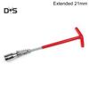 14/16/21mm T-shape Handle Car Auto Spark Plug Socket Wrench Installer Hand Tool