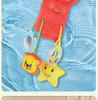 Crab Tissue Box Baby Stroller Pendant & Pull-Along Rattle Toy Safety Seat