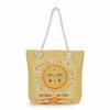 Geometric patterns print thick rope single-shoulder beach bag 7282 CLE