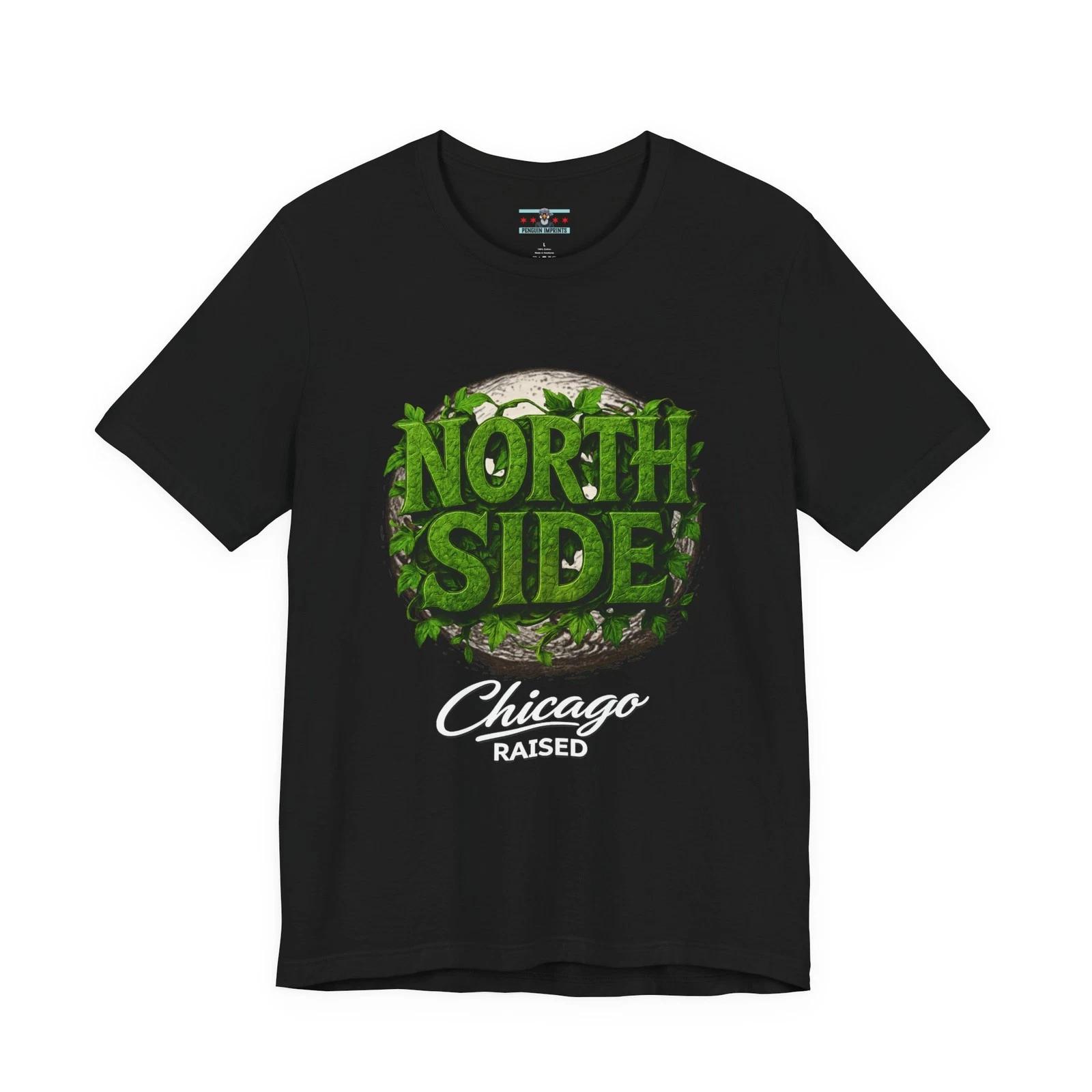North Side Chicago Baseball Tee – Windy City Ivy Inspired Graphic Tee (Unisex) M