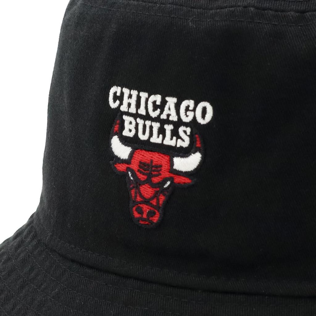 NEW ERA Bucket Hat NBA Chicago Bulls Black BUCKET01 261 2-Tone M/L