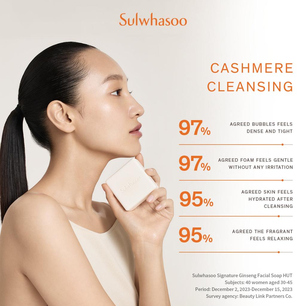 Signature Ginseng Facial Soap 120g x 2ea