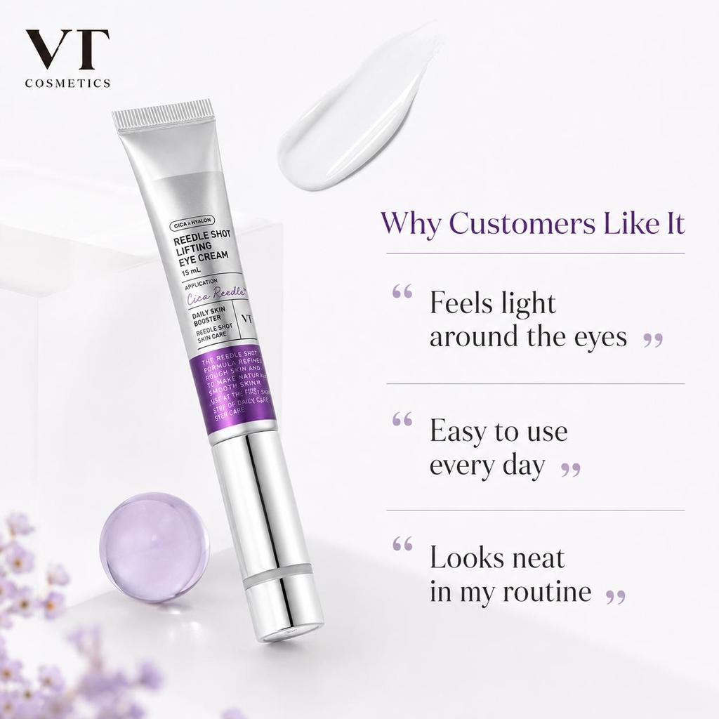 VT Reedle Shot Lifting Eye Cream 15ml