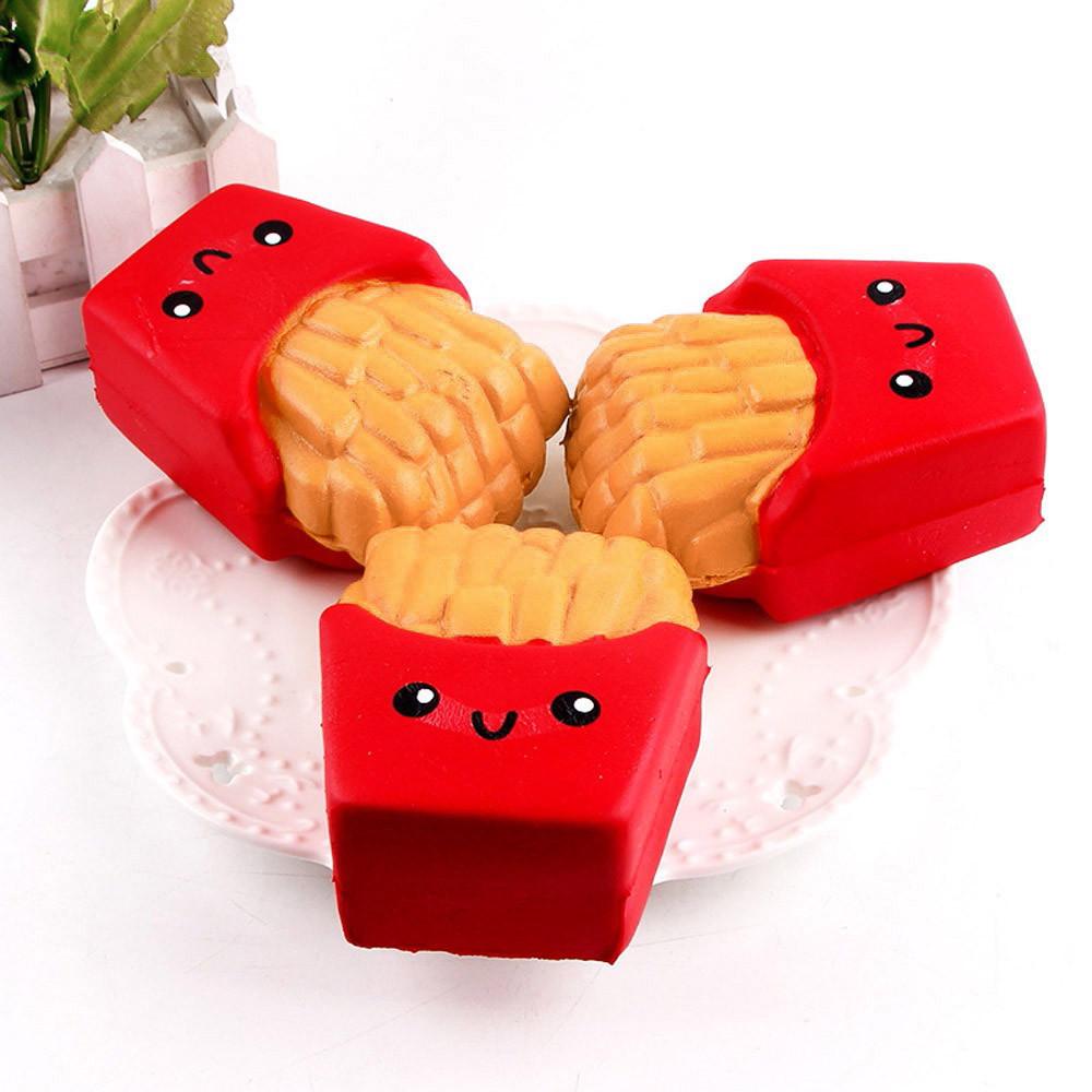 12CM French Fries  Scented  6 Second Slow Rising Toy