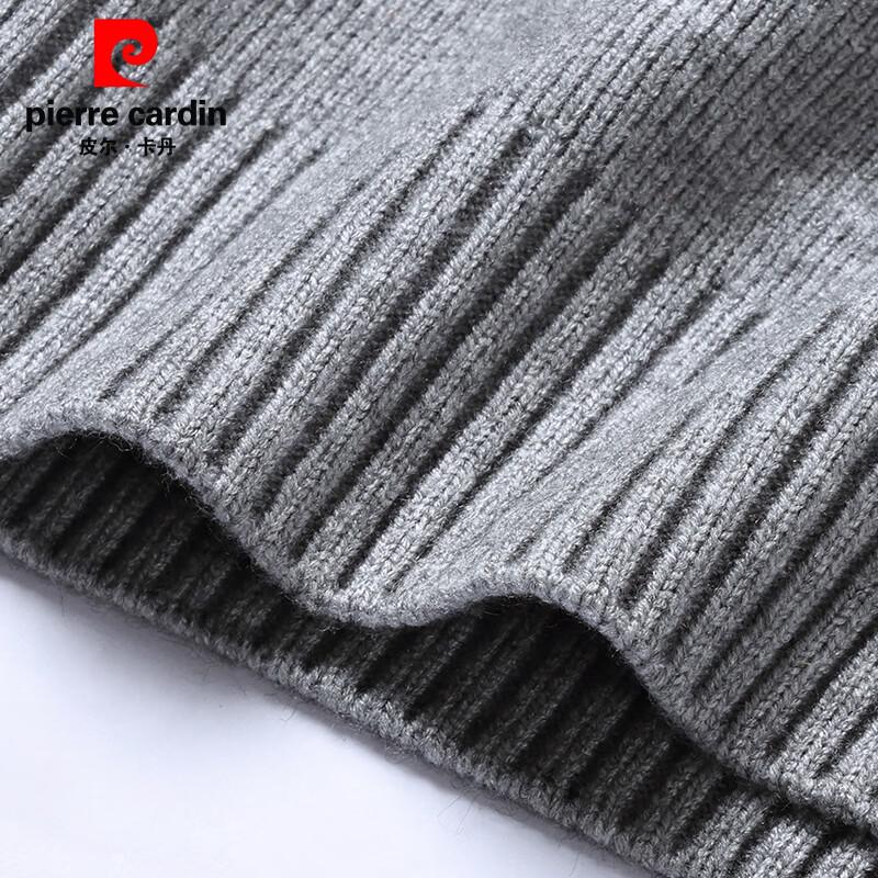 Pánský kašmírový pletený kardigan se stojáčkem Pierre Cardin