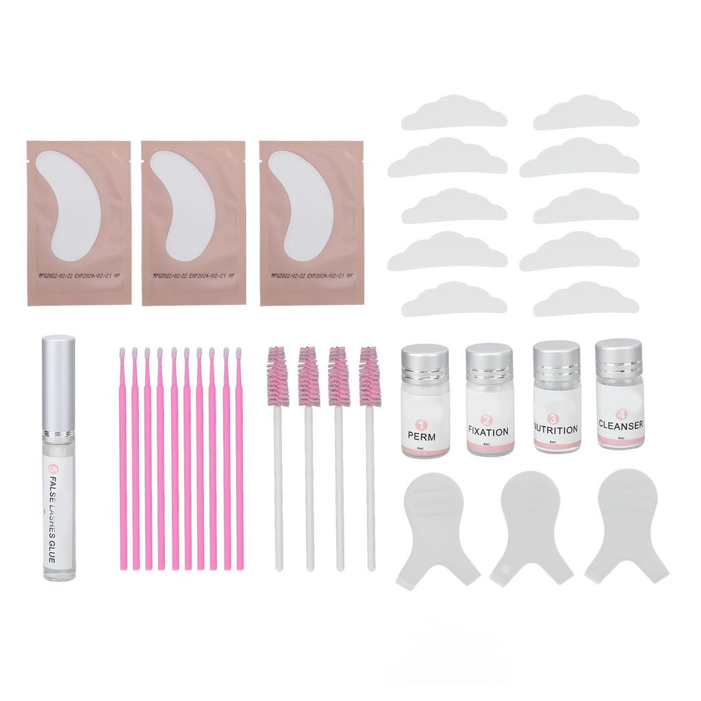 Eyebrow Lamination Kit Semipermanent Safe Moderate 6 To 8 Weeks Long Lasting Eyelash Lift Kit for