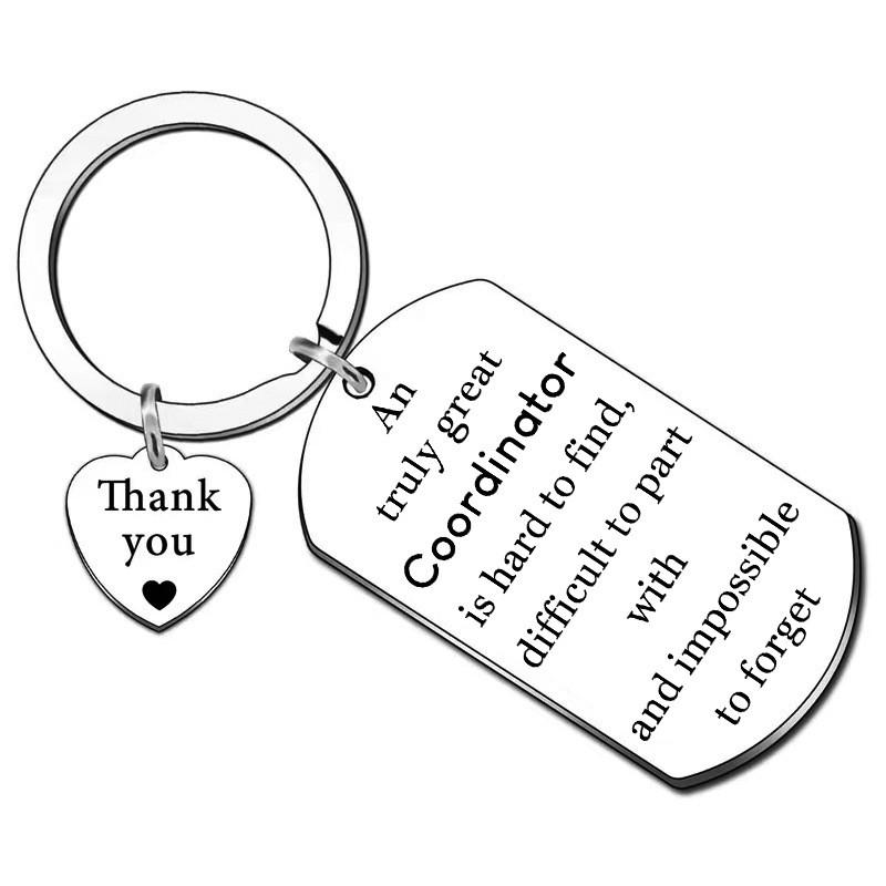 

Stylish Stainless Steel Keychain Gift For Friends And Family Perfect For Holidays And Parties ML1051