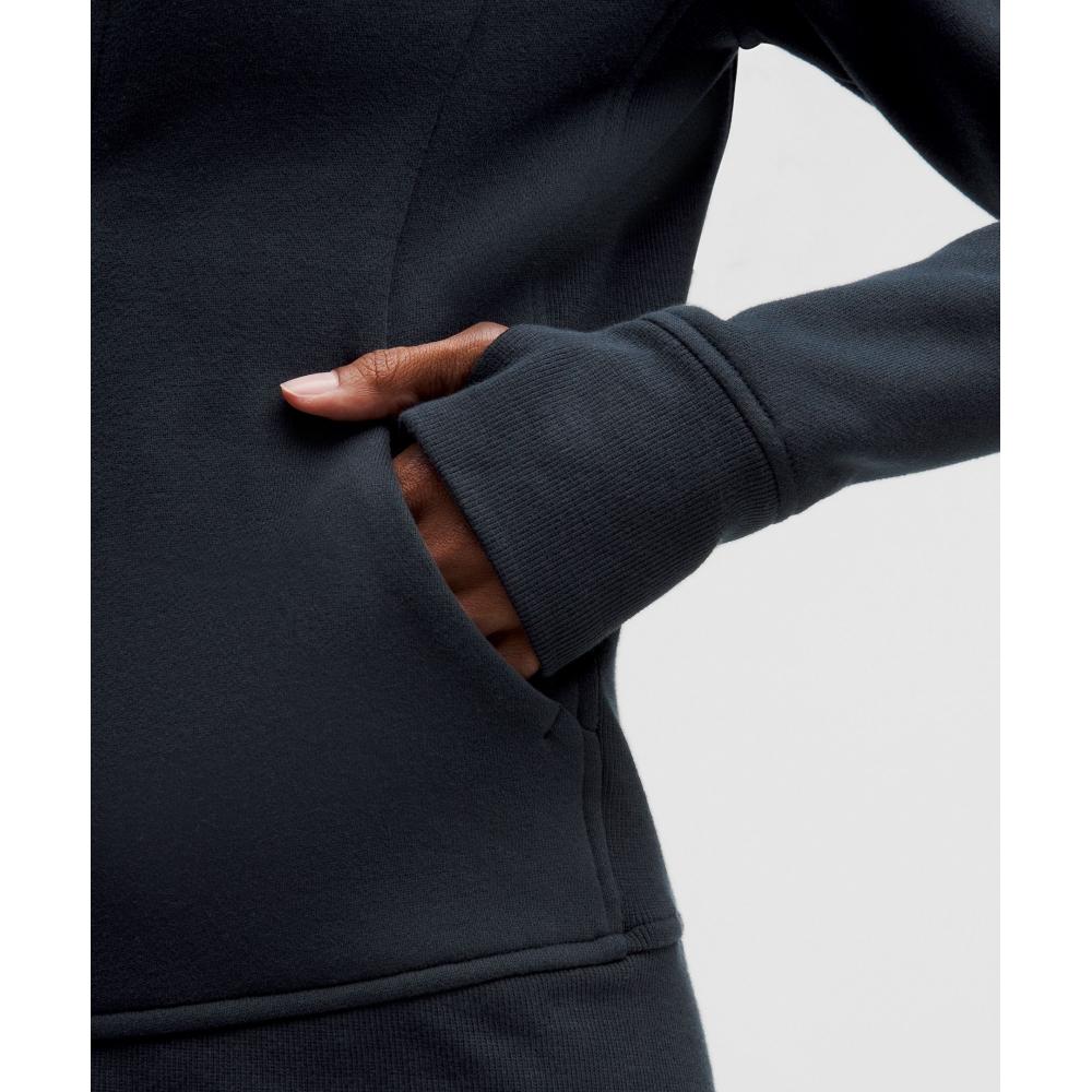 Lululemon Scuba Full Zip Hoodie True Navy Gold