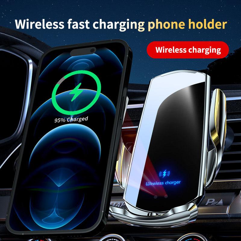 Autohouder voor Volkswagen ID.Buzz GTX 2025 12,9" Schermpaneel Vaste Basis Telefoonhouder Draadloos Opladen Telefoonstandaard Auto Accessoire