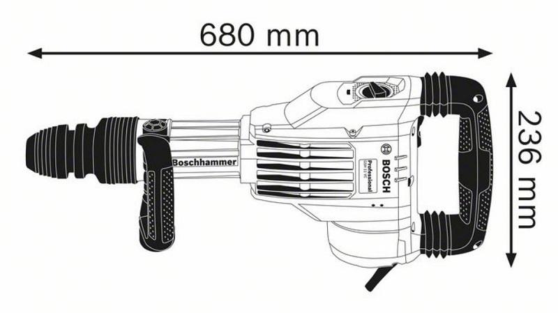 GSH 11VC 1700W CHIPPER - B 611336000