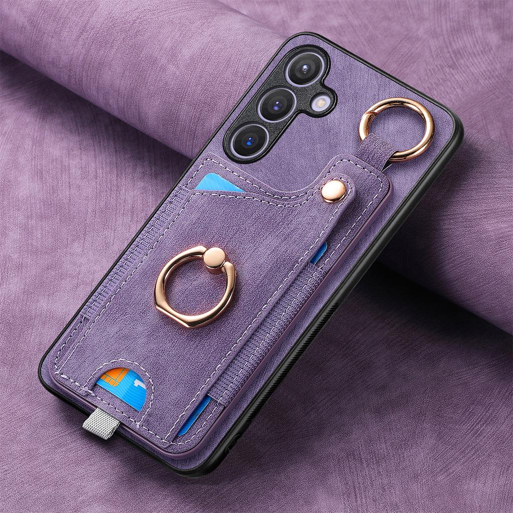 Mode Magnetkarten Solt Brieftasche Ledertasche für Samsung Galaxy S24 Ultra S21 FE S22 S23 Plus A30/20/22/32/33 M10S A14 A25 A34 A15 A25 Abdeckung