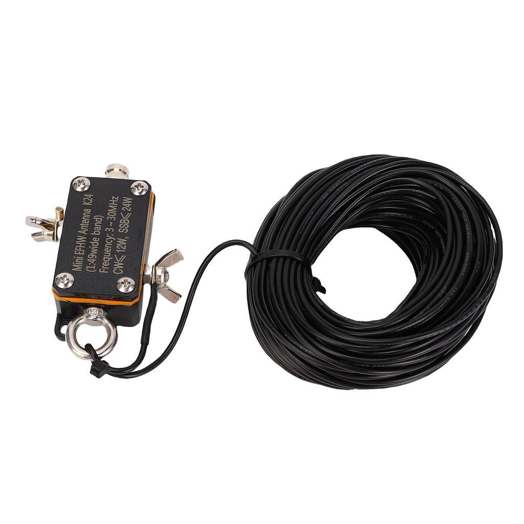 Shortwave Antennae 1:49 Balun 3 30MHz EFHW Pocket HF End Fed Radio Antennae with Cloth Bag