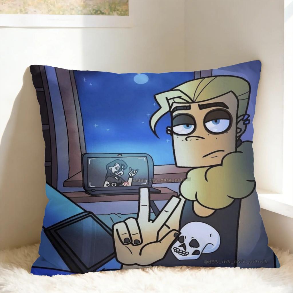 Metal Family Dee 2 Pillow Case Fashion Pillow Cover Square Pillowcases For Office Car Home Decor