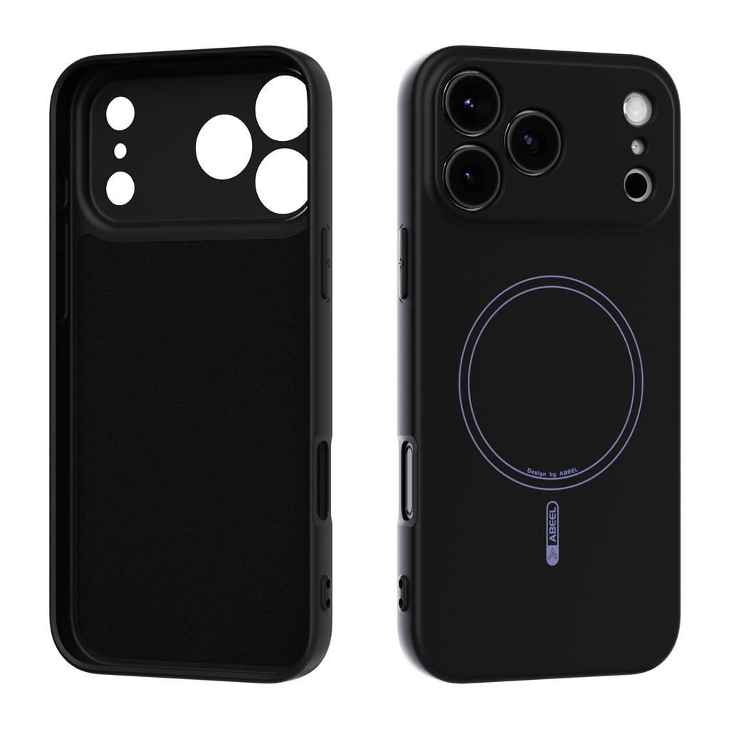 Skin-friendly Feel Liquid Silicone Phone Case for iPhone 17 Pro Max 16e 17Air 16 Pro 15 14 13 Magnetic Fine Hole Lens Back Cover