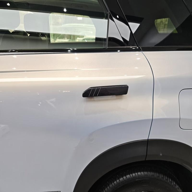 For Chery JAECOO J7 2024 2025 LHD RHD ABS Carbon Fiber Side Door Handle & Bowl Cover Trim Car Exterior Accessories