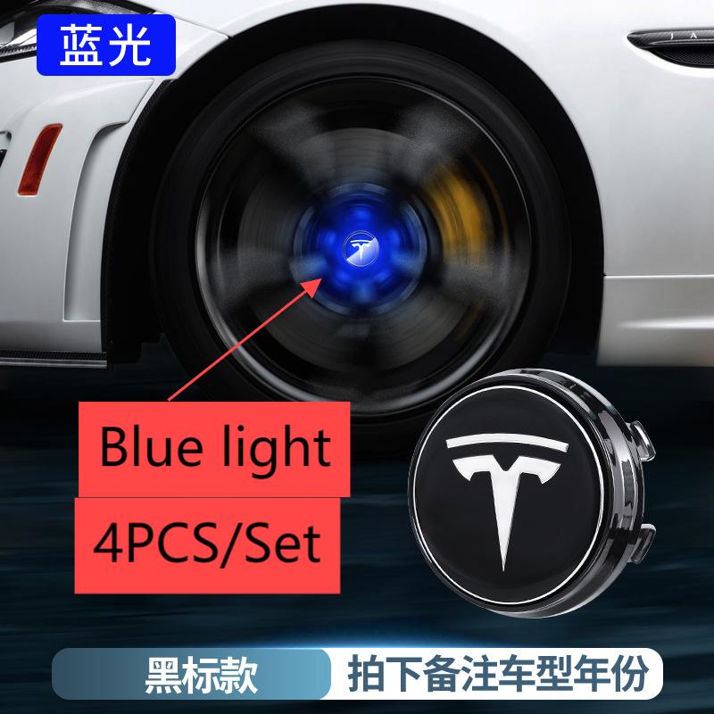 

for Tesla Model 3 S X Model Y magnetic levitation wheel cover light modification LED illuminated car emblem light tire light Tesla&Model Y