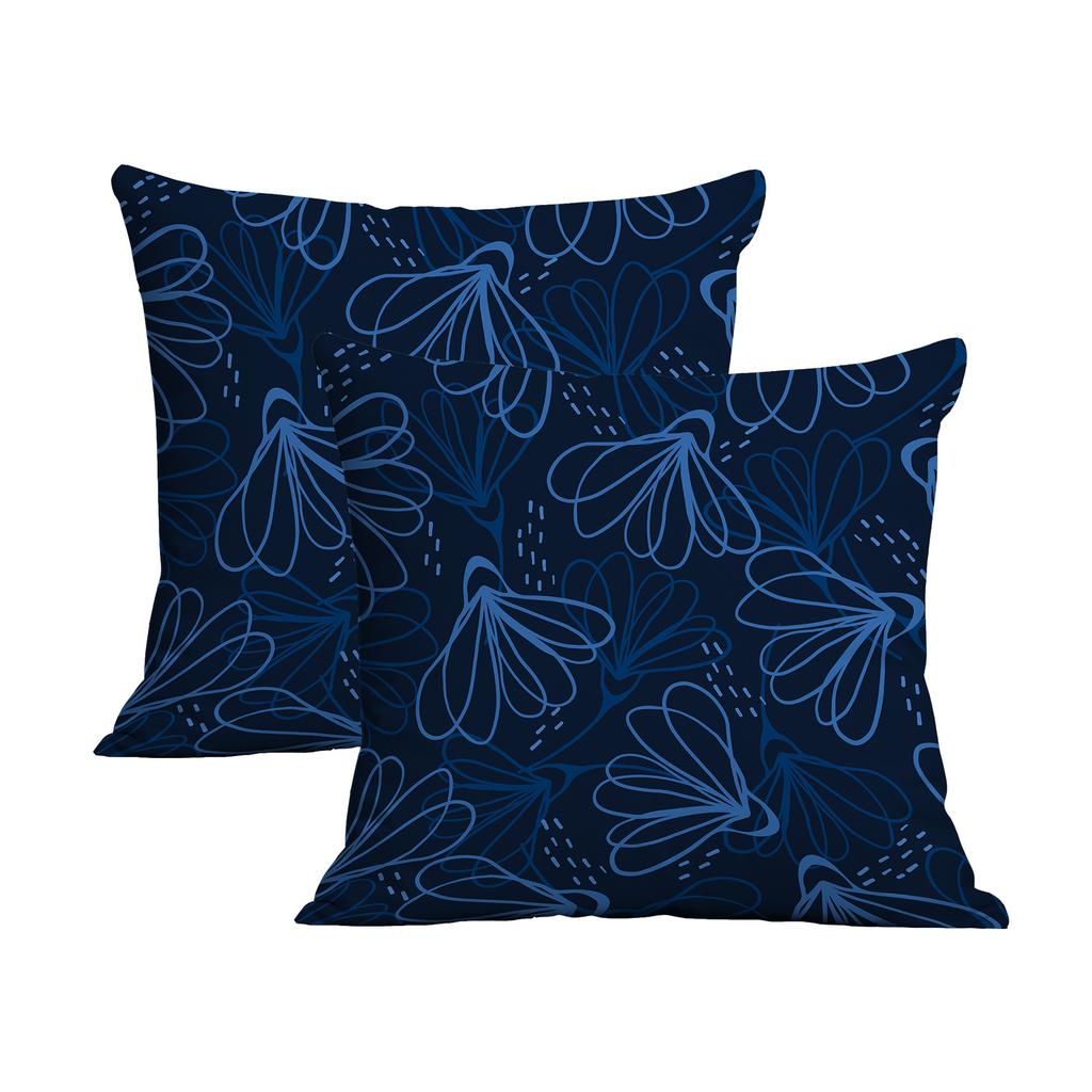 New Creative European Retro Floral Pillowcase Double-sided Printed Home Cushion Pillowcase Multiple Styles Available