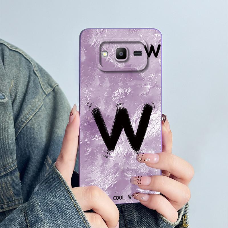 Funda For Samsung Galaxy J2 Prime G532 J2 ACE Grand Prime Plus G530 Soft Silicone Phone Case Protective Fashion Letter Cover