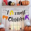 I Smell Children Halloween Banner, Black Glitter Halloween Party Decorations, Hocus Pocus Decorations, I Smell Children