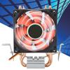 Mini CPU Cooler 2 Heatpipes High Air Flow Low Noise Fan Radiator for 775AMD1155Intel