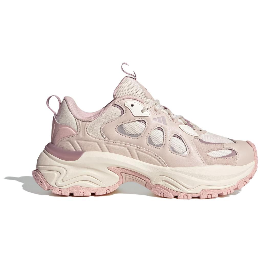 Adidas Shadow Valley Comfortable Versatile Non-Slip Wear-Resistant Low-Top Dad Shoes Women Sneakers Light-Pink JQ7619