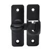 Aluminum Alloy Anti-theft Door Buckles Hardware Durable Door Latch Anti-theft 90 Degree Door Lock Buckle Cabinet