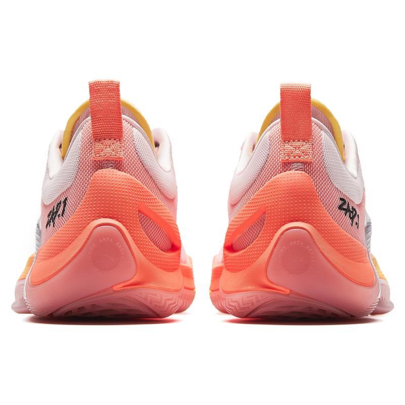 Anta Zap 1 Honey Peach TPU Low top Basketball Shoes Men's Pink Sneakers 912411110Q-5