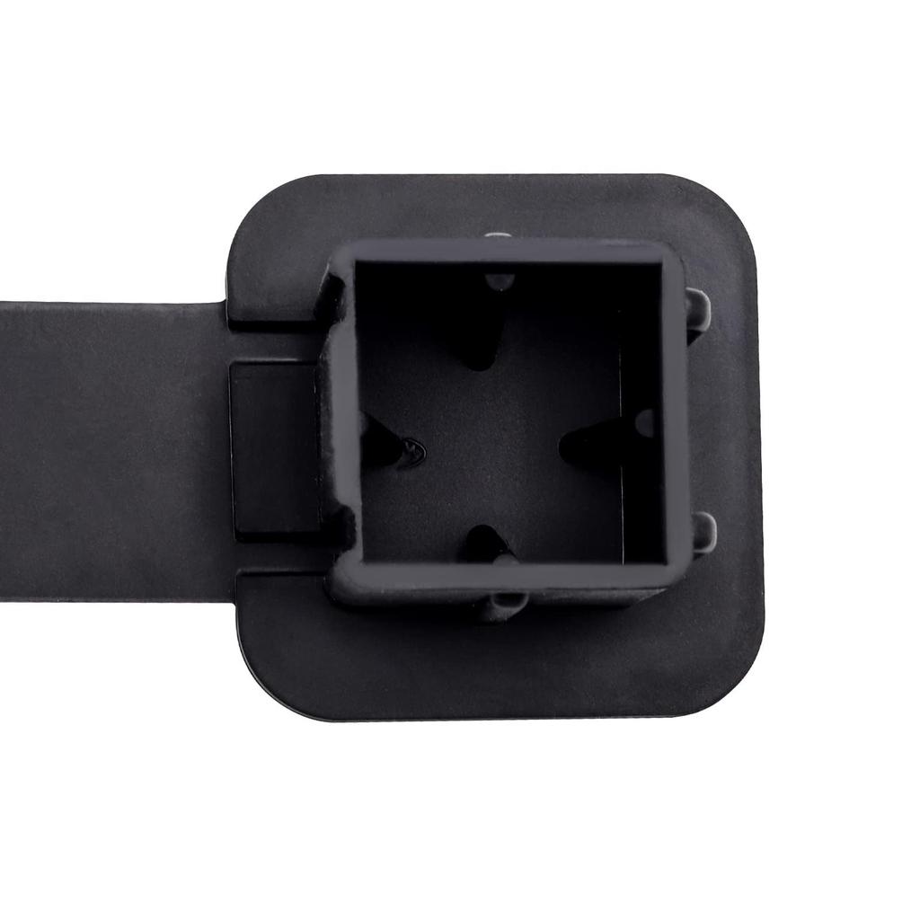 Aoling Hitch Cover, Rubber Trailer Towing Hitch Member Cover, Shedding Prevention, Hitch Cap, Square