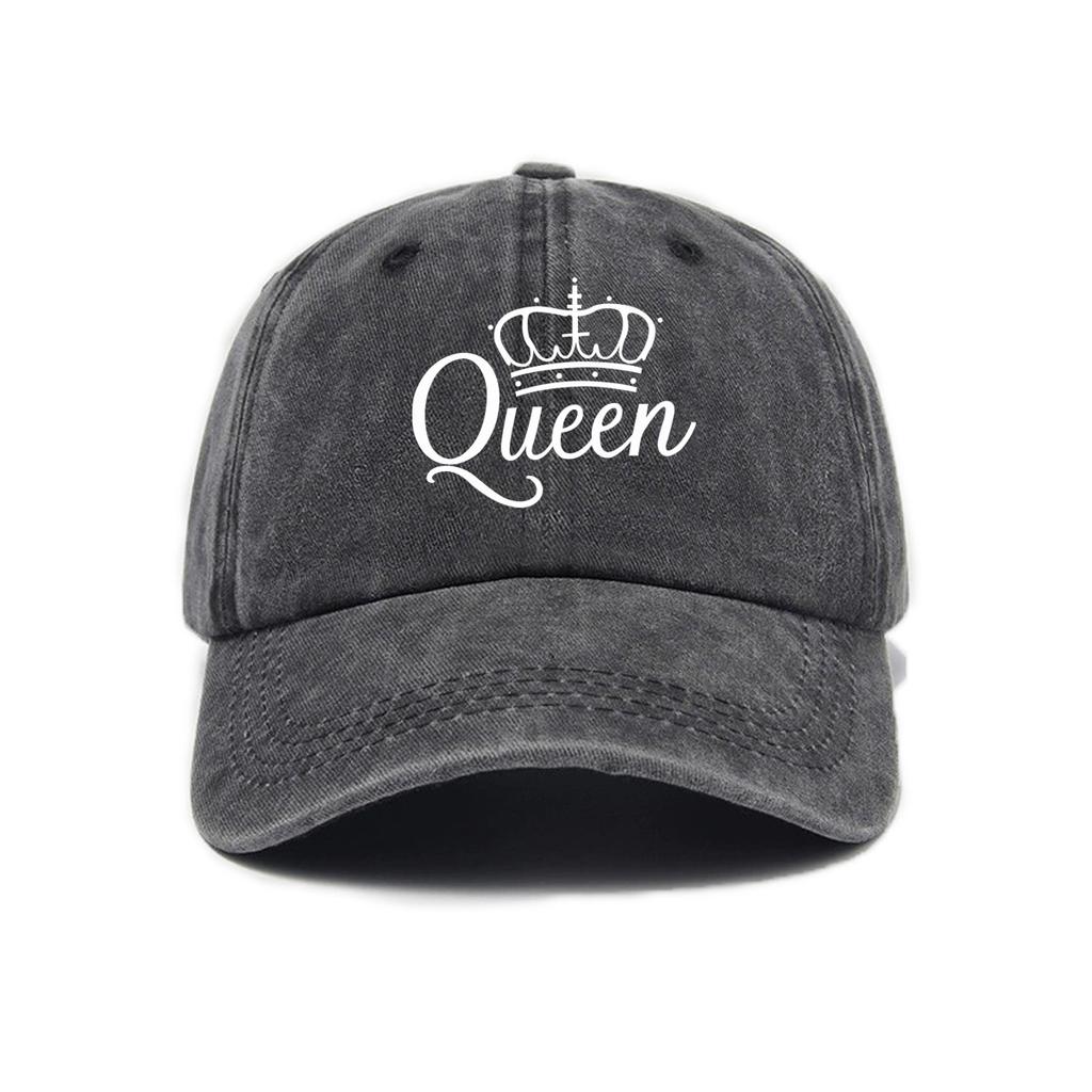 1pc Retro Washed Soft Top Baseball Caps,Unisex Outdoor Sunshade Hip-Hop Hat with Old Letter Printing,Fitted with Buckle Closure