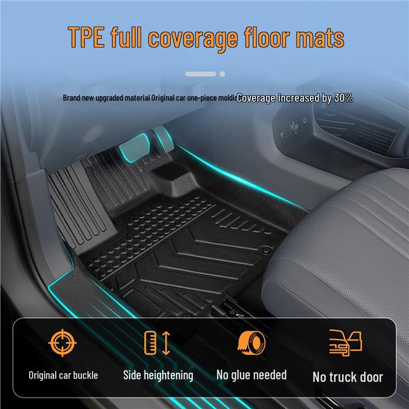 Custom TPE Floor Mats for 2026 Geely Galaxy E5 - Full Coverage and Original Fit Accessories
