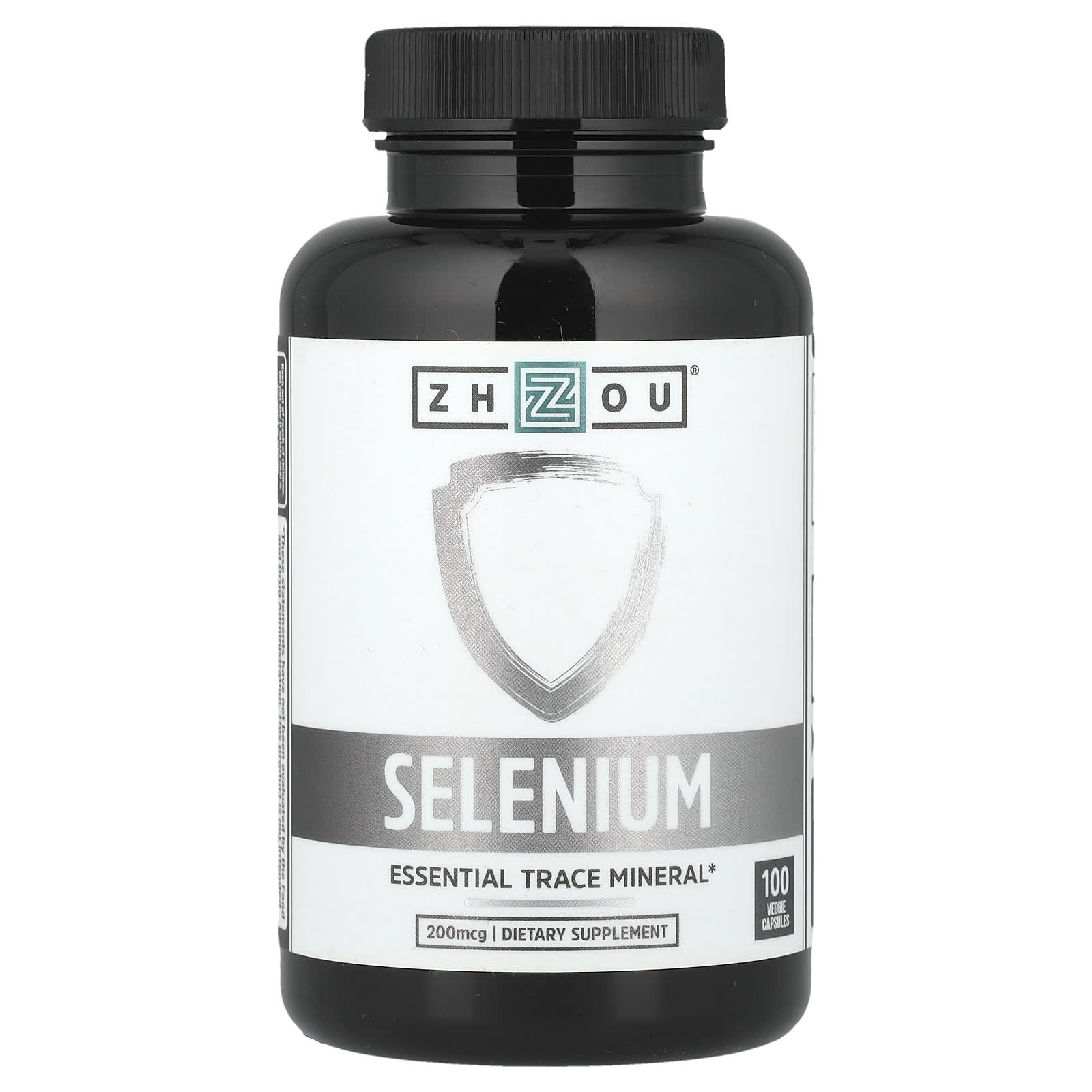 

Selenium, Essential Trace Mineral, 200 Mcg, 100 Vegetable Capsules