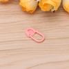 100Pcs Colorful Knitting Stitch Markers Crochet Locking Tool Craft Ring Holder