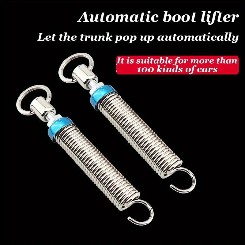 1/2pcs Car Accessories Automatically Open Tool Lifter Adjustable Metal Car Boot Lid Lifting Trunk Spring Lifting Device Lid