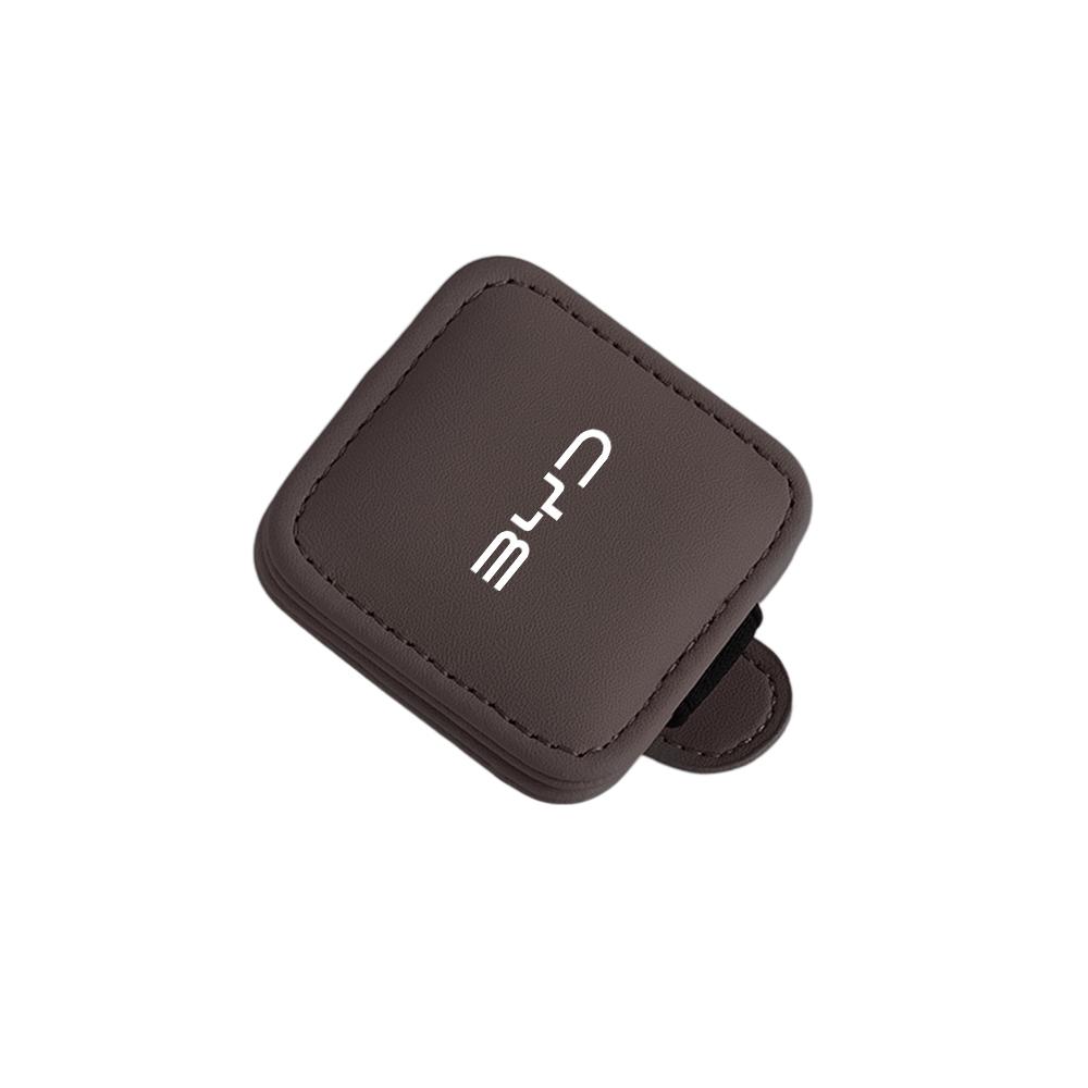 Car Glasses Clip Auto Eyeglasses Holder Card Ticket Holder Storage Clip For BYD Dolphin U Sealion Song Surf Atto Han EV Tang Dmi