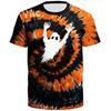 Funny Halloween Pumpkin T-shirt Men's 3D Printed Fashion Round Neck T-shirt Top Children's Short Sleeve Summer T-shirt