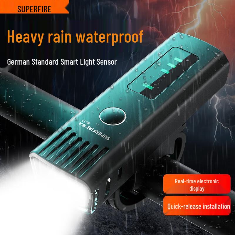 Перезаряжаемый велосипедный фонарь SupFire BL10+
