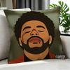 singer  The Weeknd Cushion Cover Cushion Cover Set Pcs x x x Pillowcase Decorative Sofa Home Decor
