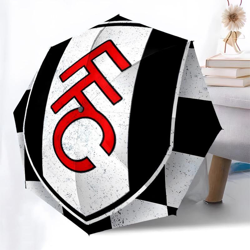 Football Club- Automatic Opening and Closing, 8-rib Structure Portable Umbrella, Suitable for Men and Women In All Seasons - Perfect Gift Fo