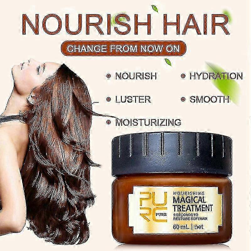 Hair Treatment Mask 5 Seconds Repairs Damage Scalp For All Types