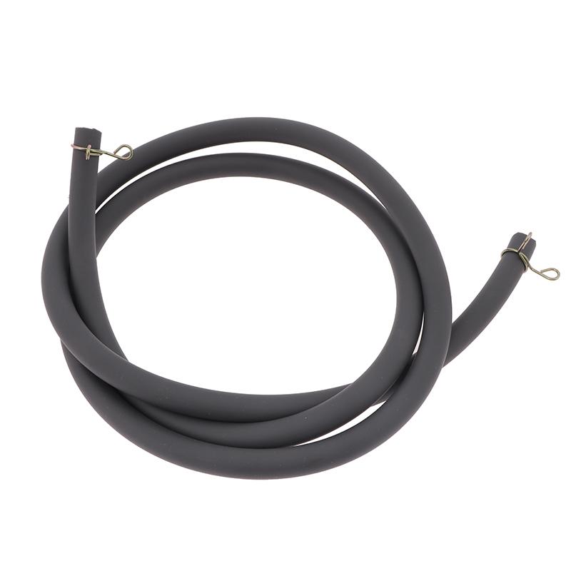 1M 5Mm*9Mm Tubo de Combustível Mangueira Linha Tubo de Gasolina + 4 Anéis Clipe para Tubo de Gasolina Para Motocicleta Moto de Trilha Atv Tubo de Gás Óleo Acessório para Moto