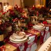 Camino de mesa de muñeco de nieve navideño con fondo rojo para mesa de comedor, decoración de boda casera de lujo, mantel de cocina impreso, manteles individuales
