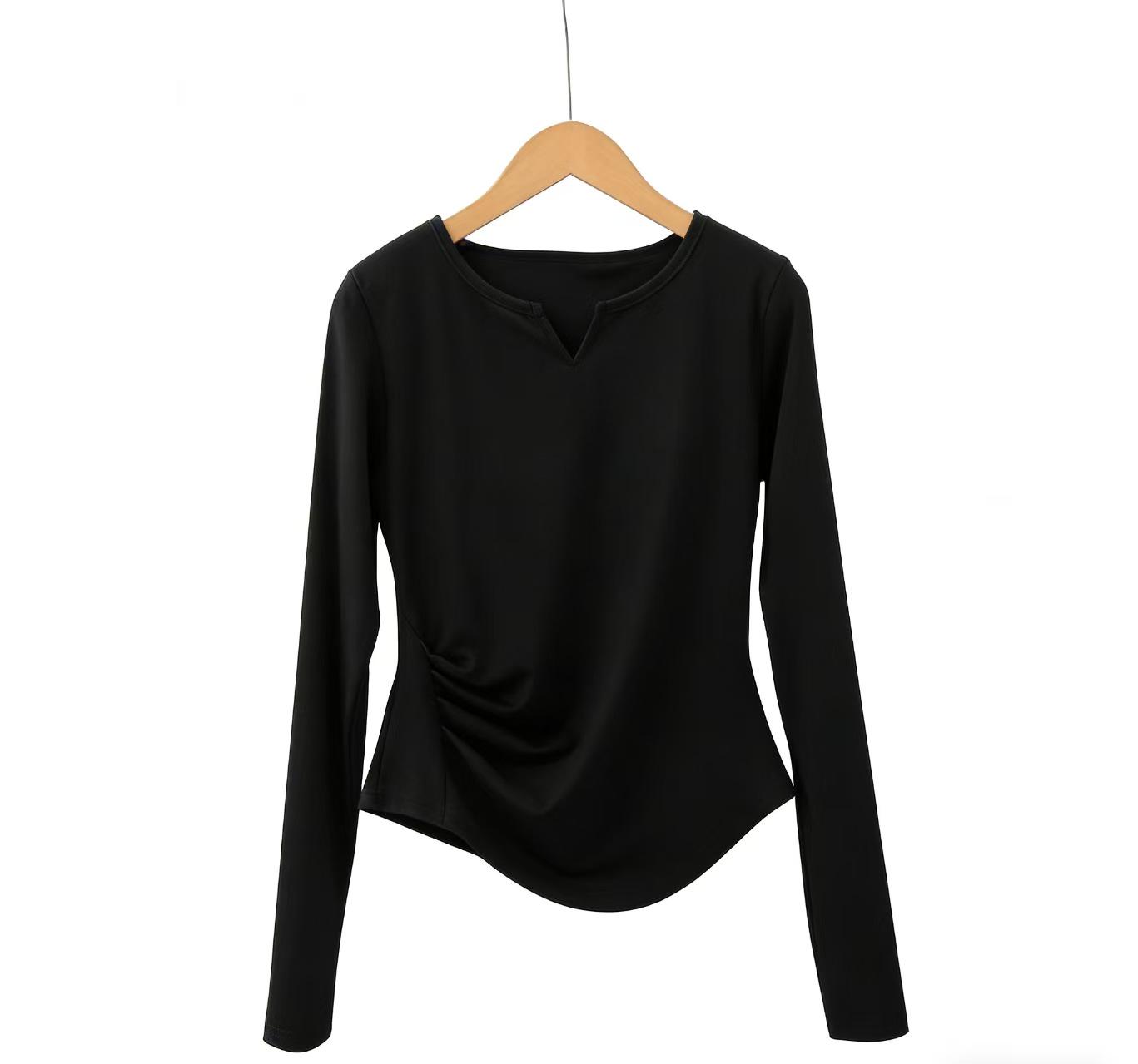 Women s Long Sleeve Yoga Top with Fixed Cups, CX552 S