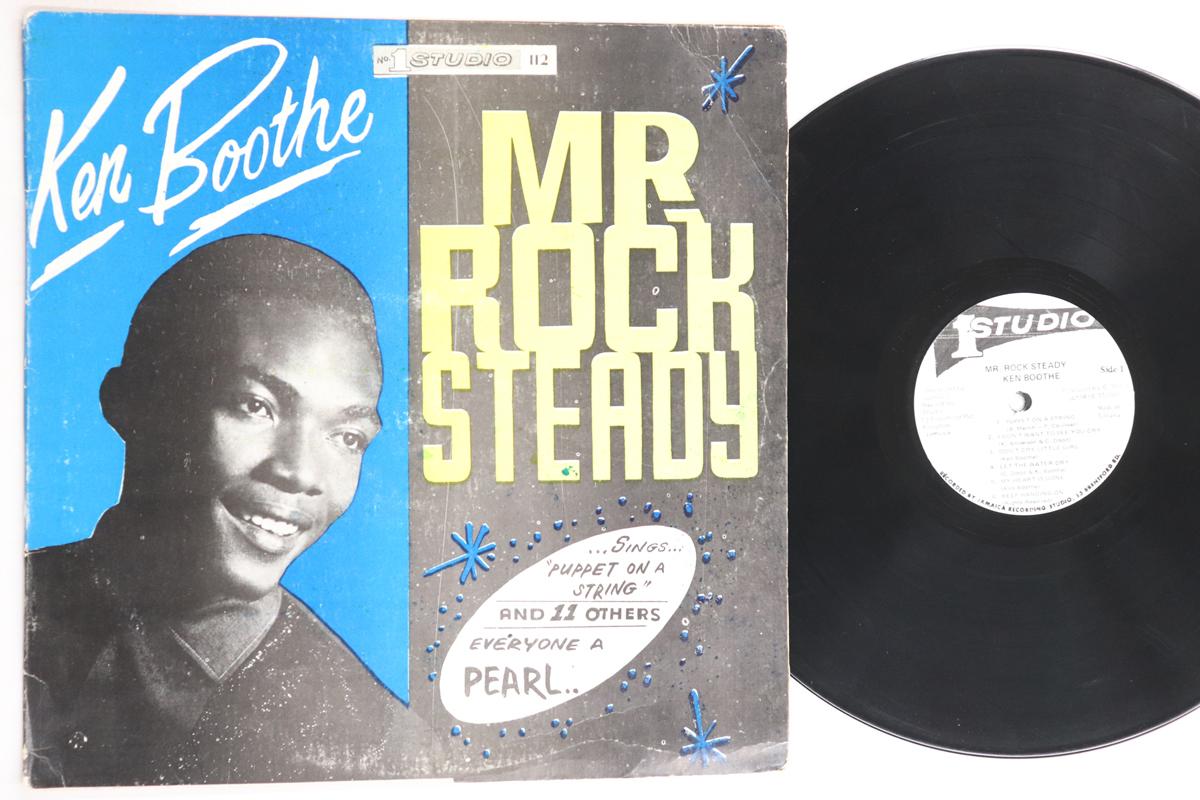 

LP Record KEN BOOTHE - Mr Rock Steady SO3101 Studio One Jamaica Reggae, Ska & Dub Used