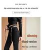 Women's High Waist Black Micro Flare Pants - Slimming Drape, Small Sizes, Bell Bottom Style for Spring/Autumn.