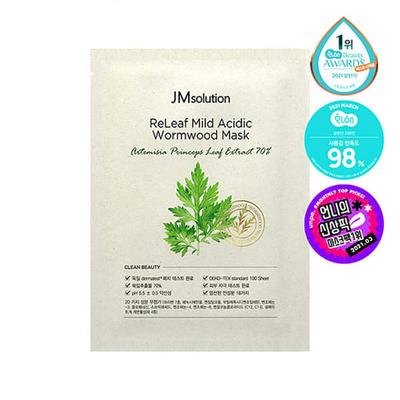 Jm Solution Relief Mildly Acidic Beifuß Maskenpackung