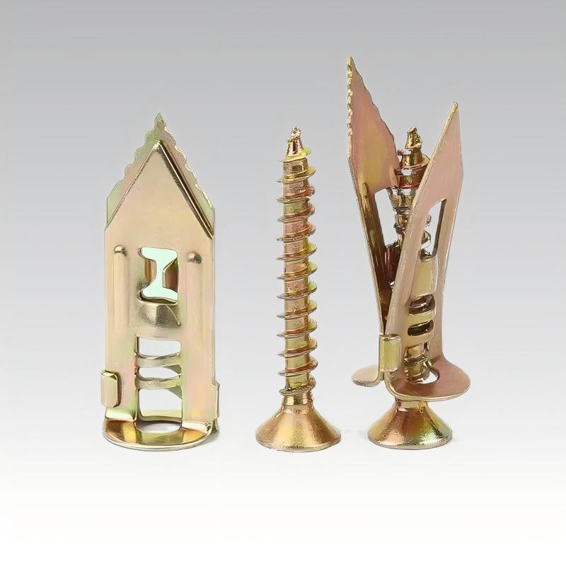 Portable No-Drill Gypsum Board Expansion Screw for Fiber Cement Board