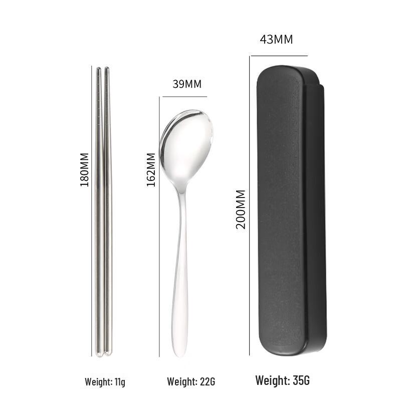 Abay Portable Stainless Steel Cutlery Set