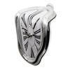 Creative Seat Style Twisted Clock Melting Personality Roman Numerals Clocks Soft Decoration of Living Room Modern Home Design